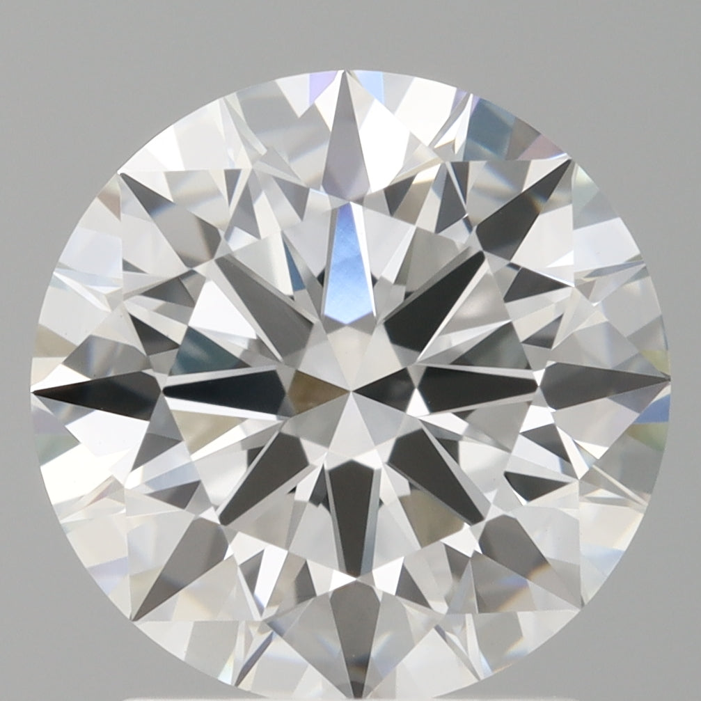 2.02 Carat Round Shaped, Ideal Cut, E Color, VVS2 Clarity, IGI Certified Lab Grown Diamond