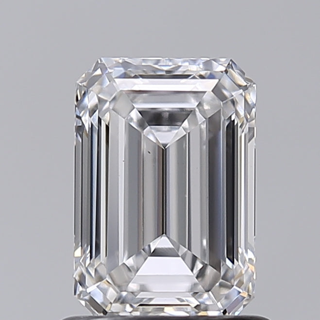 1.02 Carat Emerald Shaped, Very Good Cut, D Color, VS1 Clarity, IGI Certified Lab Grown Diamond