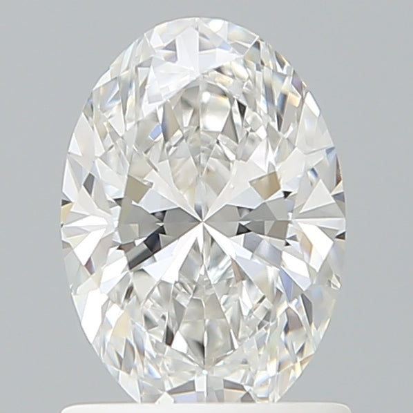 1.10 Carat Oval Shaped, Ideal Cut, E Color, VVS2 Clarity, IGI Certified Lab Grown Diamond