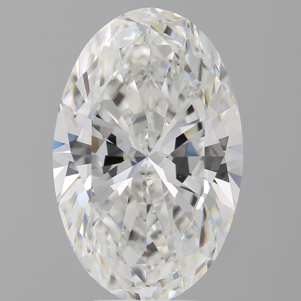 7.01 Carat Oval Shaped, Ideal Cut, E Color, VVS2 Clarity, IGI Certified Lab Grown Diamond