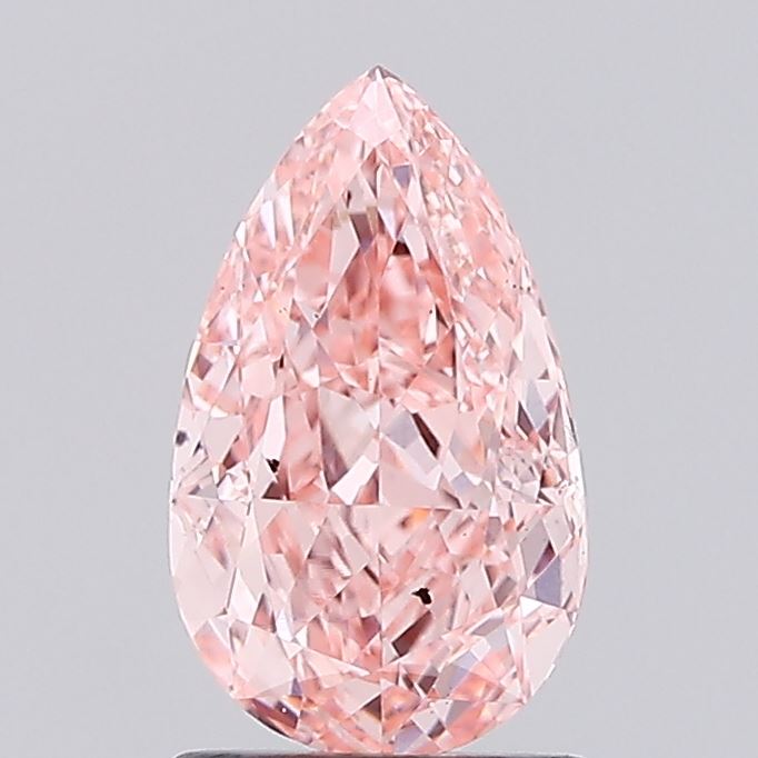 1.50 Carat Pear Shaped, Ideal Cut, SI1 Clarity, IGI Certified Lab Grown Diamond