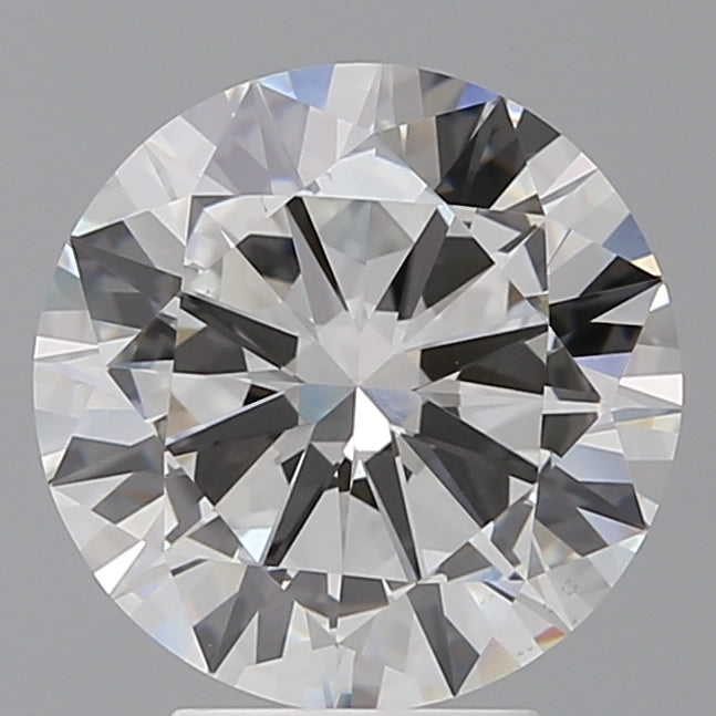 4.07 Carat Round Shaped, Excellent Cut, E Color, VS1 Clarity, IGI Certified Lab Grown Diamond