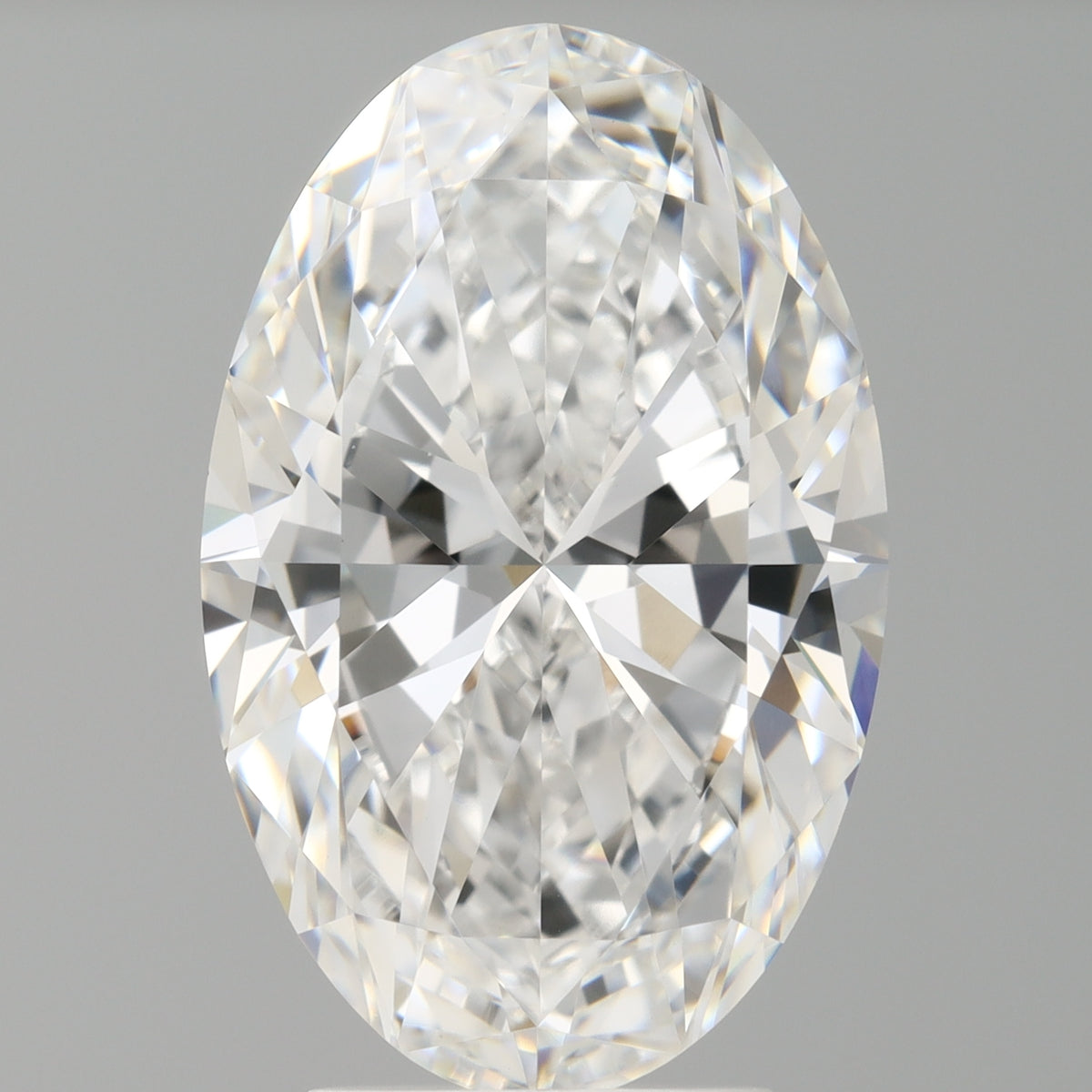 4.04 Carat Oval Shaped, Ideal Cut, E Color, VVS2 Clarity, IGI Certified Lab Grown Diamond