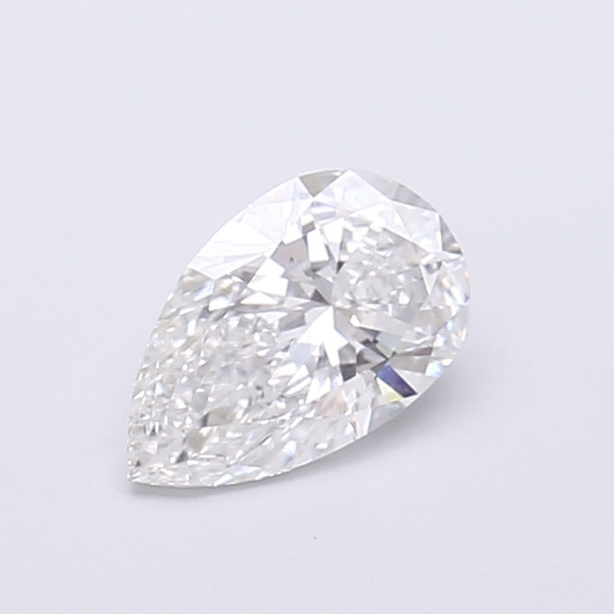 0.78 Carat Pear Shaped, Very Good Cut, E Color, VVS2 Clarity, IGI Certified Lab Grown Diamond