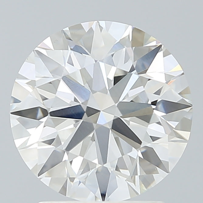 2.30 Carat Round Shaped, Ideal Cut, G Color, VS1 Clarity, IGI Certified Lab Grown Diamond