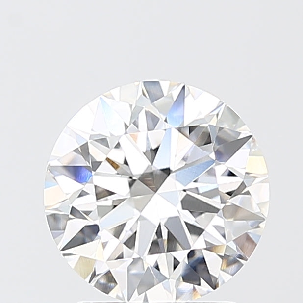 2.10 Carat Round Shaped, Ideal Cut, E Color, VVS2 Clarity, IGI Certified Lab Grown Diamond