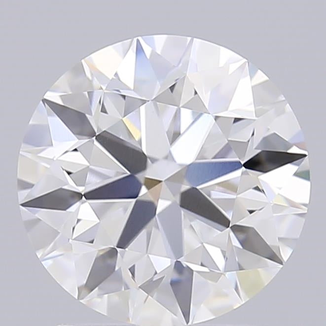 2.22 Carat Round Shaped, Excellent Cut, D Color, VVS2 Clarity, IGI Certified Lab Grown Diamond