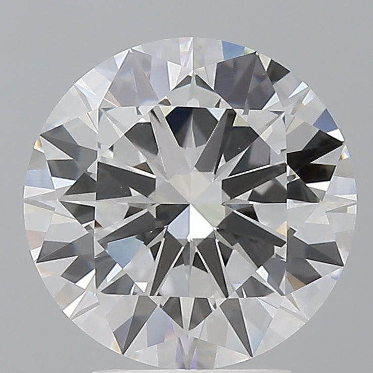 3.56 Carat Round Shaped, Excellent Cut, E Color, VVS2 Clarity, IGI Certified Lab Grown Diamond