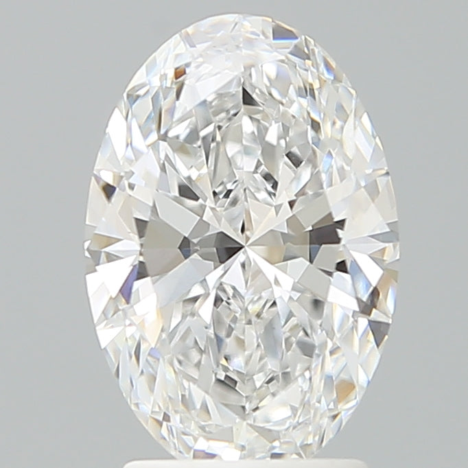 2.45 Carat Oval Shaped, Excellent Cut, D Color, VVS2 Clarity, IGI Certified Lab Grown Diamond