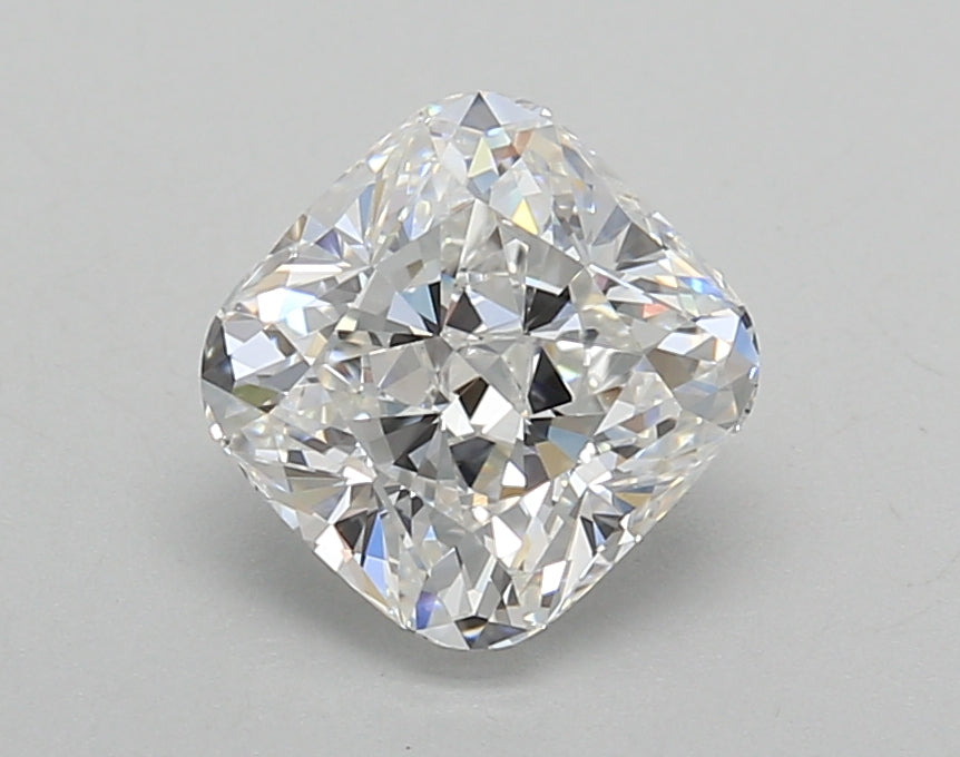 1.52 Carat Cushion Shaped, Excellent Cut, D Color, VVS2 Clarity, IGI Certified Lab Grown Diamond