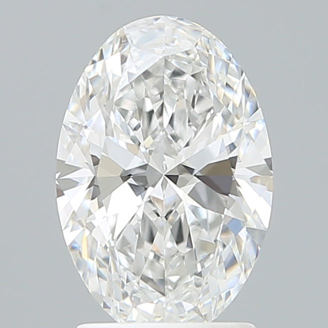 2.03 Carat Oval Shaped, Ideal Cut, E Color, VVS2 Clarity, IGI Certified Lab Grown Diamond