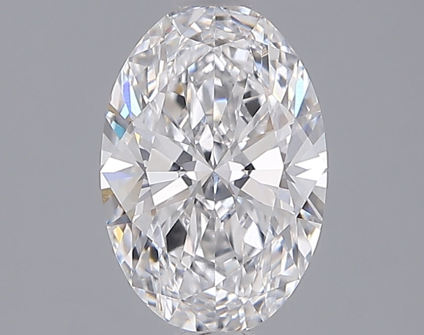 1.56 Carat Oval Shaped, Ideal Cut, D Color, VVS2 Clarity, IGI Certified Lab Grown Diamond