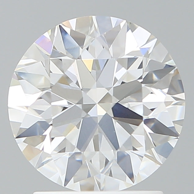 2.09 Carat Round Shaped, Excellent Cut, D Color, VVS2 Clarity, IGI Certified Lab Grown Diamond