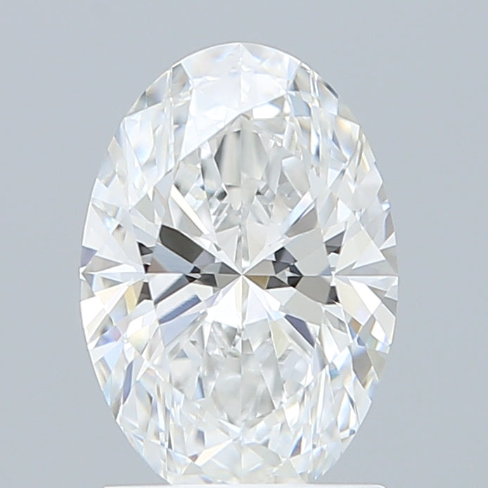 1.60 Carat Oval Shaped, Excellent Cut, D Color, VVS2 Clarity, IGI Certified Lab Grown Diamond