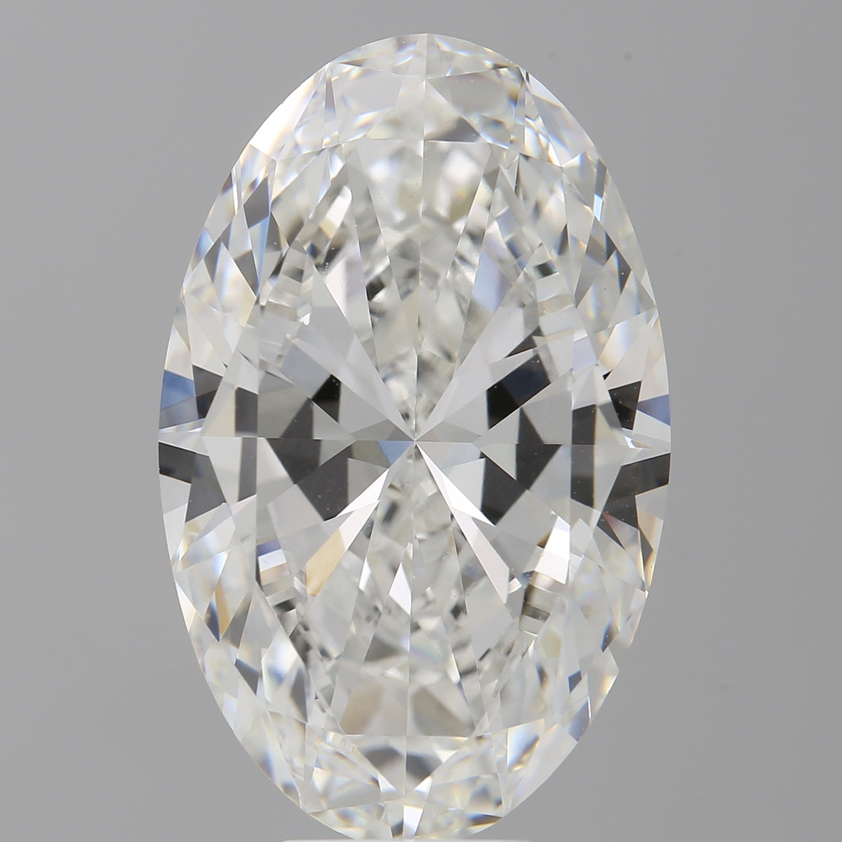 10.07 Carat Oval Shaped, Ideal Cut, E Color, VVS2 Clarity, IGI Certified Lab Grown Diamond