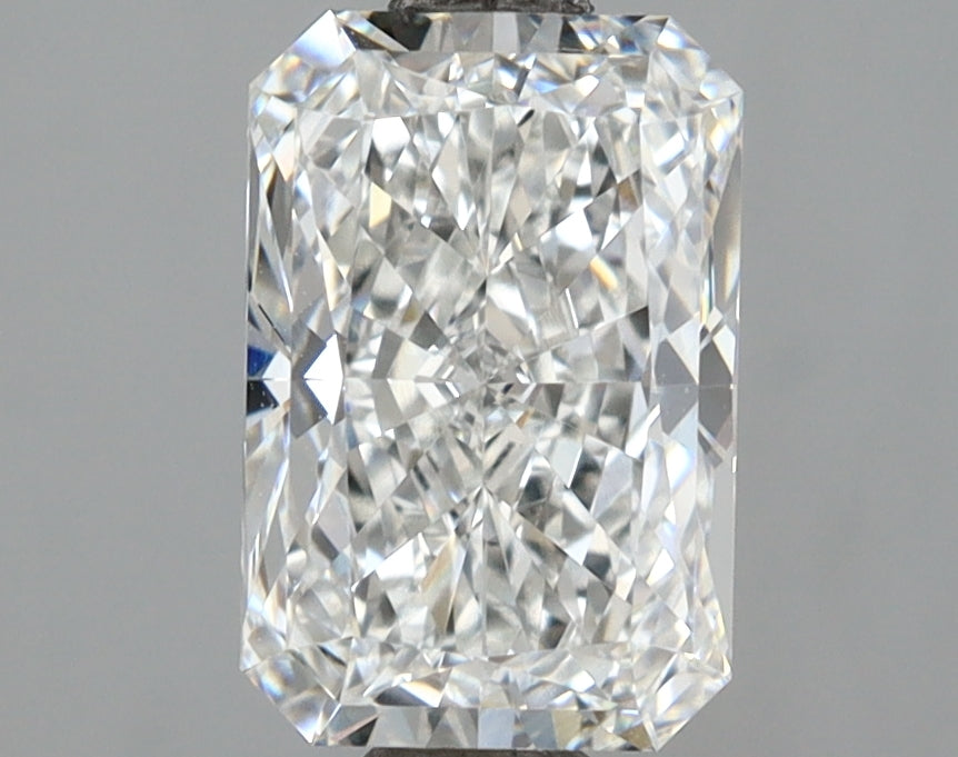 3.01 Carat Radiant Shaped, Ideal Cut, E Color, VVS2 Clarity, IGI Certified Lab Grown Diamond
