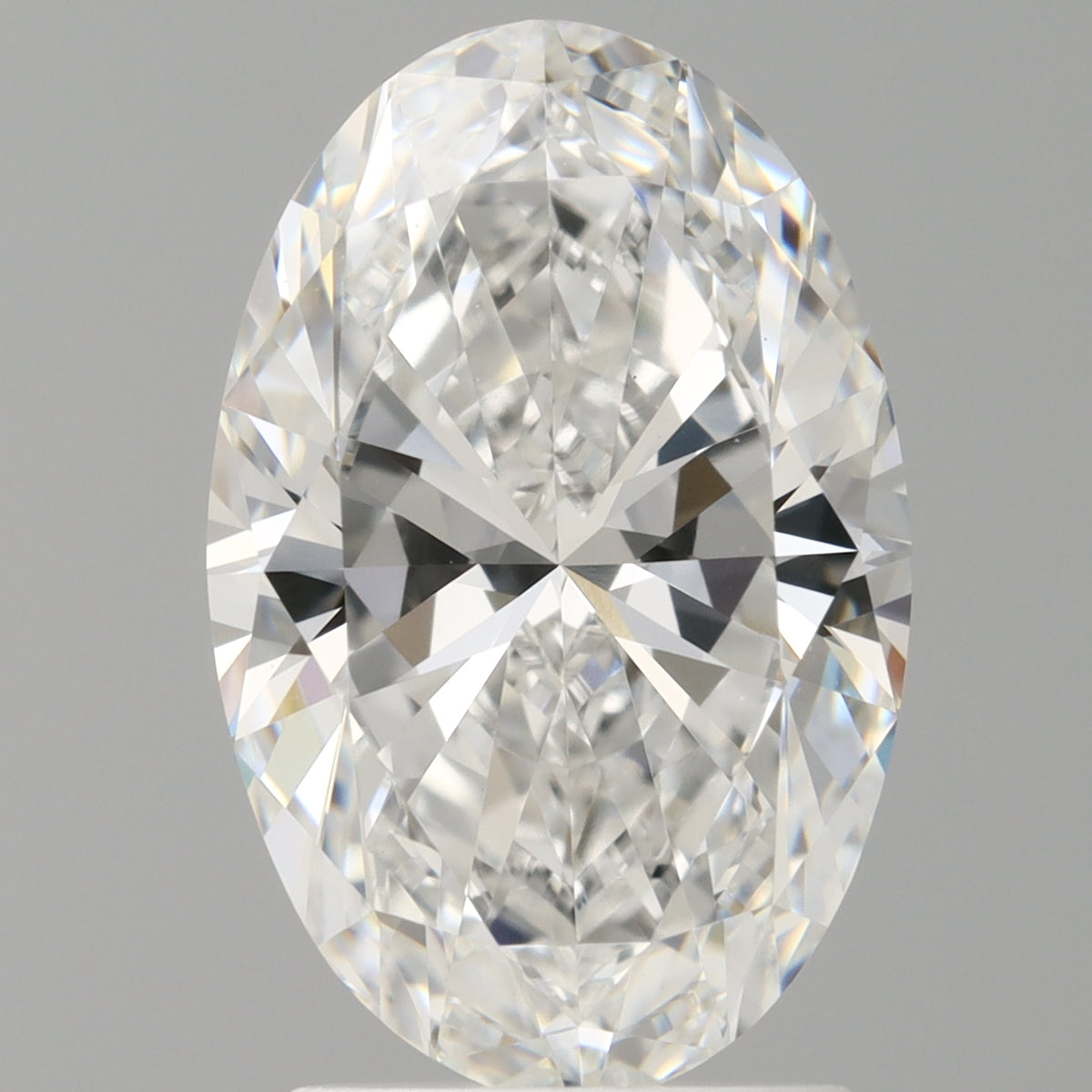2.54 Carat Oval Shaped, Ideal Cut, E Color, VVS2 Clarity, IGI Certified Lab Grown Diamond