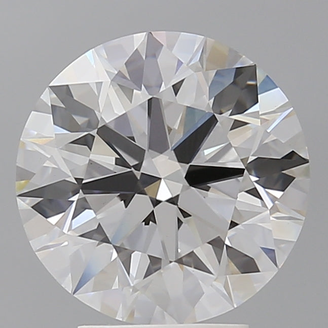 4.09 Carat Round Shaped, Ideal Cut, E Color, VVS2 Clarity, IGI Certified Lab Grown Diamond