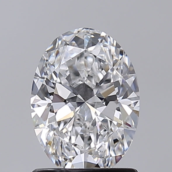 1.22 Carat Oval Shaped, Excellent Cut, D Color, VVS2 Clarity, IGI Certified Lab Grown Diamond
