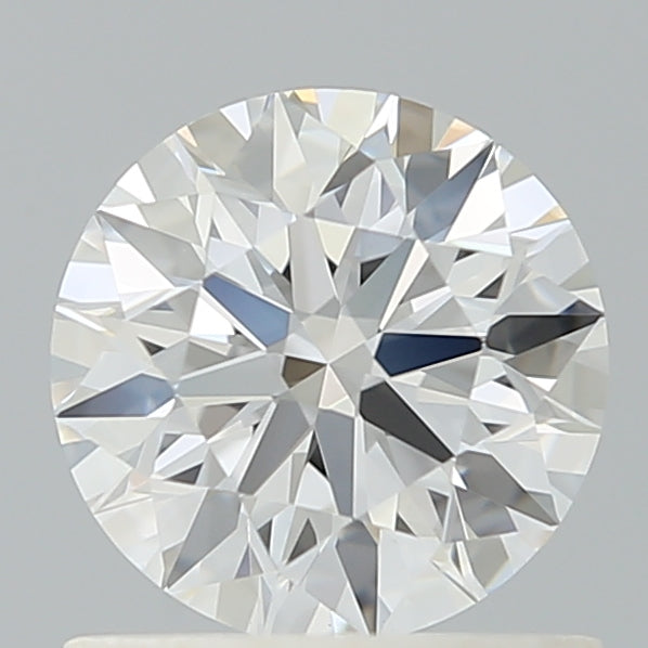 0.91 Carat Round Shaped, Ideal Cut, D Color, VVS2 Clarity, IGI Certified Lab Grown Diamond