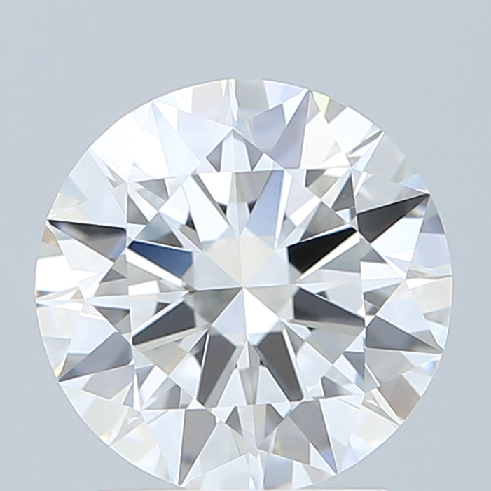 2.11 Carat Round Shaped, Excellent Cut, F Color, VVS1 Clarity, IGI Certified Lab Grown Diamond