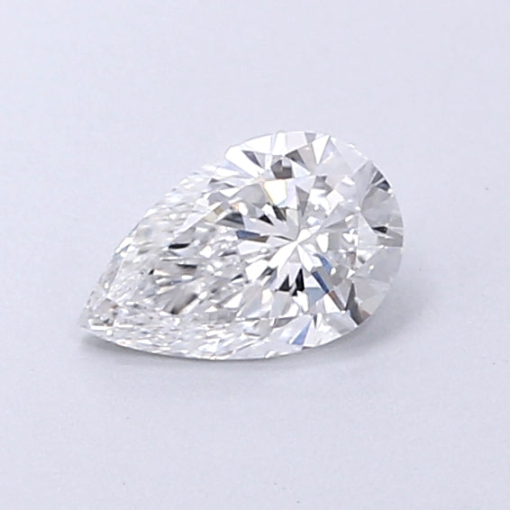 0.36 Carat Pear Shaped, Very Good Cut, D Color, VVS2 Clarity, IGI Certified Lab Grown Diamond