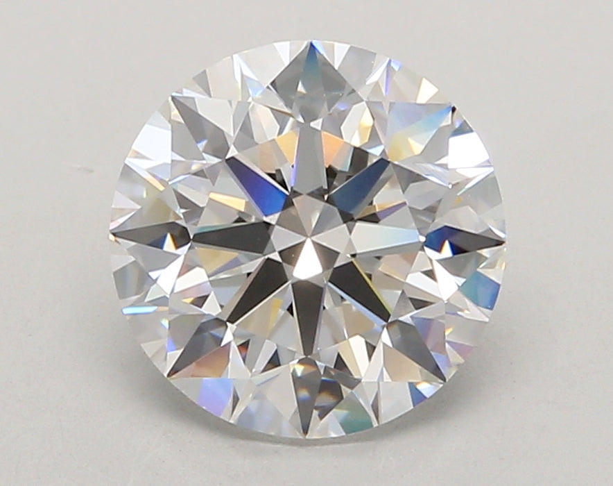 3.41 Carat Round Shaped, Ideal Cut, E Color, VVS2 Clarity, IGI Certified Lab Grown Diamond