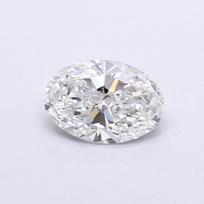0.80 Carat Oval Shaped, Very Good Cut, D Color, VVS1 Clarity, IGI Certified Lab Grown Diamond