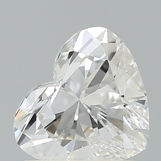 1.12 Carat Heart Shaped, Excellent Cut, E Color, VS1 Clarity, IGI Certified Lab Grown Diamond