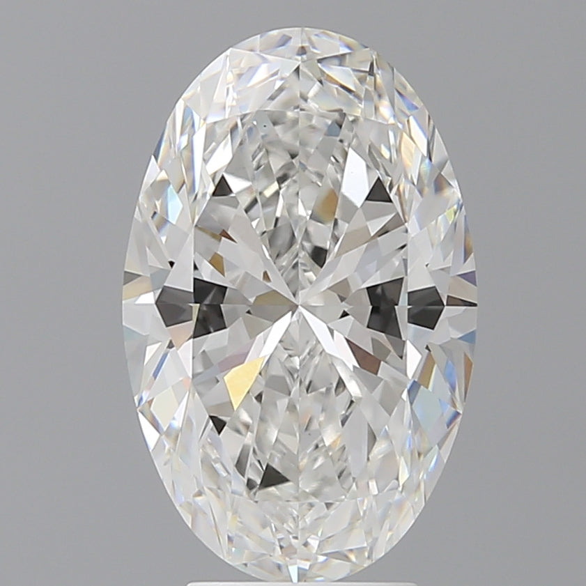 4.56 Carat Oval Shaped, Ideal Cut, E Color, VVS2 Clarity, IGI Certified Lab Grown Diamond