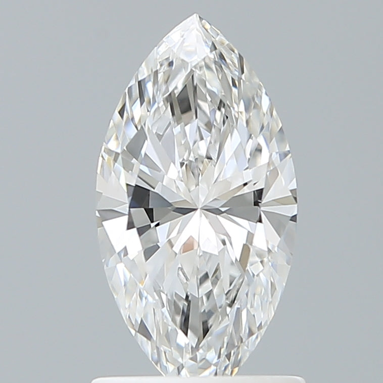 1.18 Carat Marquise Shaped, Excellent Cut, F Color, VVS2 Clarity, IGI Certified Lab Grown Diamond