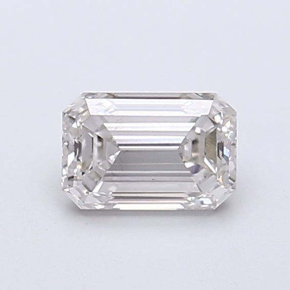 0.71 Carat Emerald Shaped, Very Good Cut, F Color, VS1 Clarity, IGI Certified Lab Grown Diamond