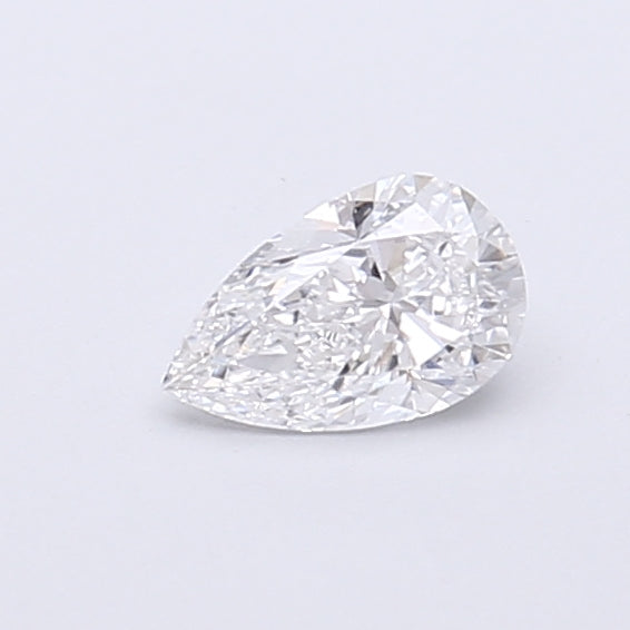 0.33 Carat Pear Shaped, Very Good Cut, D Color, VVS2 Clarity, IGI Certified Lab Grown Diamond