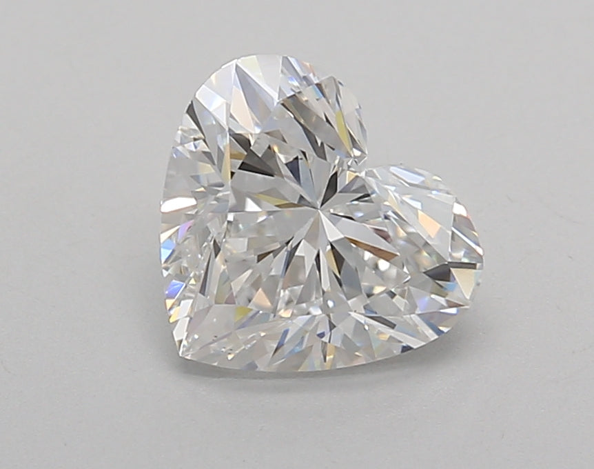 1.52 Carat Heart Shaped, Very Good Cut, E Color, VS1 Clarity, IGI Certified Lab Grown Diamond