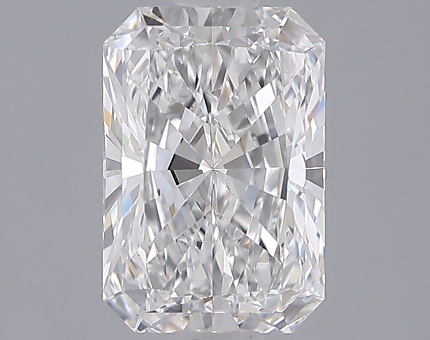 1.56 Carat Radiant Shaped, Ideal Cut, D Color, VS1 Clarity, IGI Certified Lab Grown Diamond