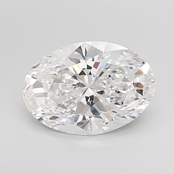4.04 Carat Oval Shaped, Ideal Cut, D Color, VS1 Clarity, IGI Certified Lab Grown Diamond