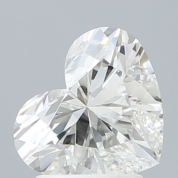 2.19 Carat Heart Shaped, Ideal Cut, E Color, VVS2 Clarity, IGI Certified Lab Grown Diamond