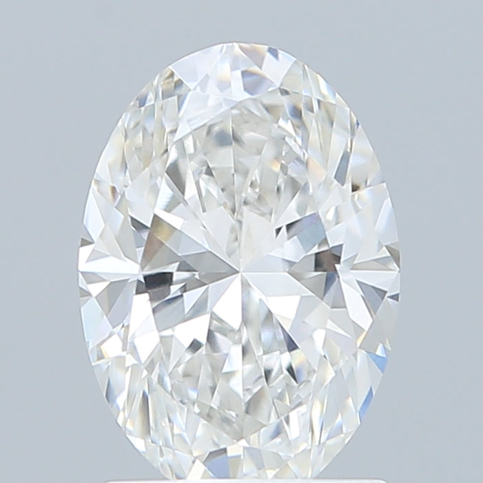 1.59 Carat Oval Shaped, Ideal Cut, E Color, VVS2 Clarity, IGI Certified Lab Grown Diamond