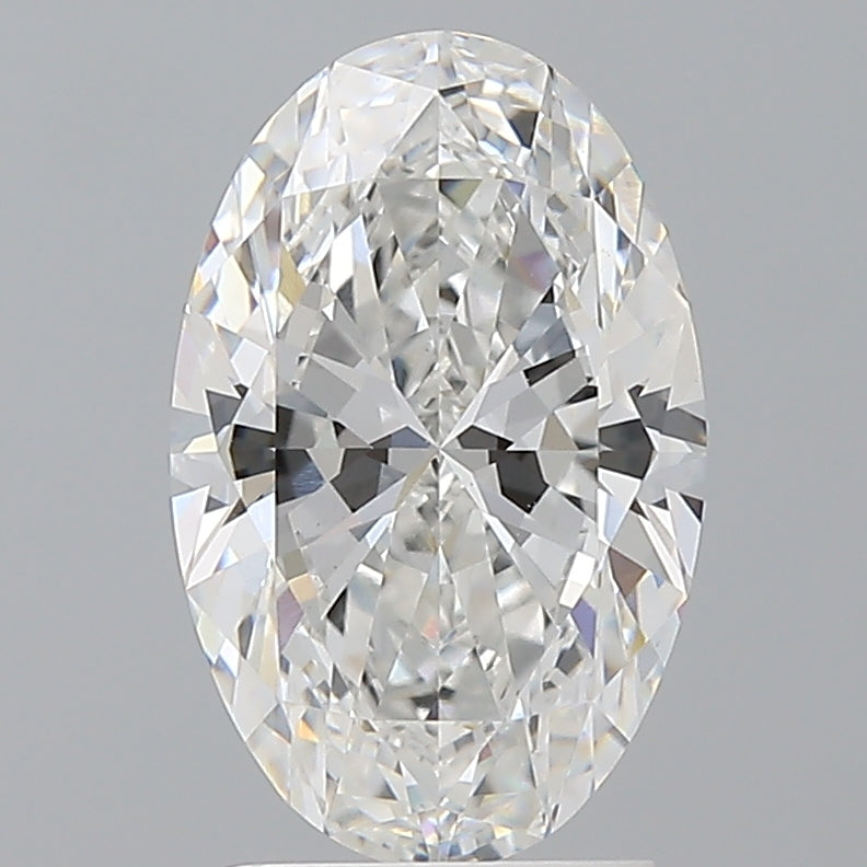 2.58 Carat Oval Shaped, Ideal Cut, E Color, VVS2 Clarity, IGI Certified Lab Grown Diamond