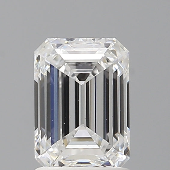 1.57 Carat Emerald Shaped, Ideal Cut, D Color, VS1 Clarity, IGI Certified Lab Grown Diamond