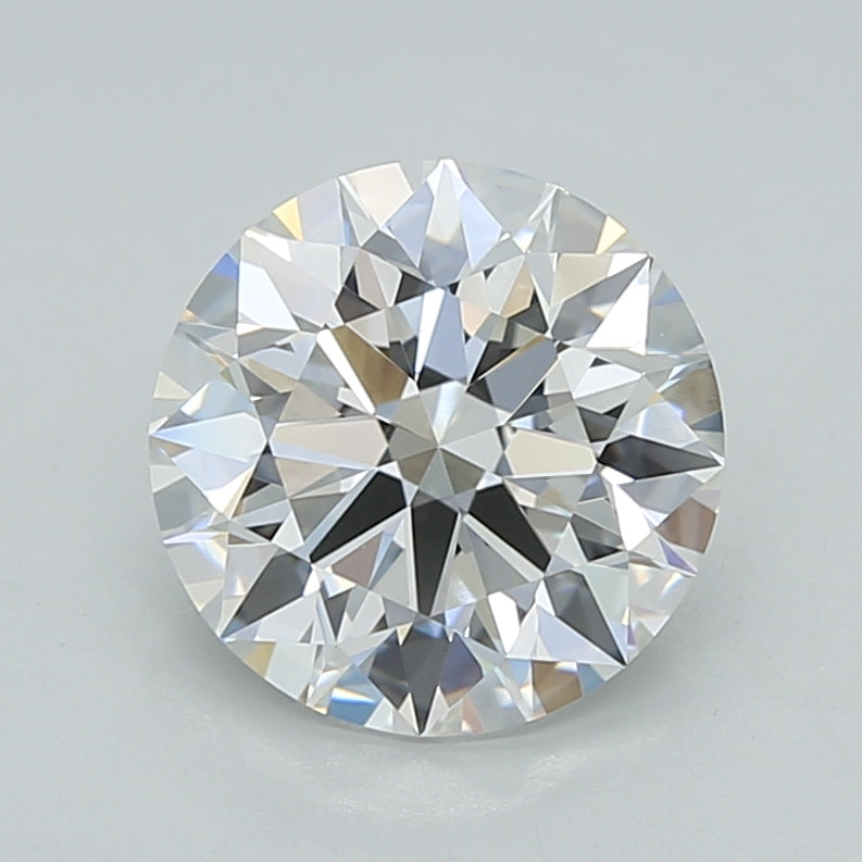 2.02 Carat Round Shaped, Ideal Cut, E Color, VVS2 Clarity, IGI Certified Lab Grown Diamond