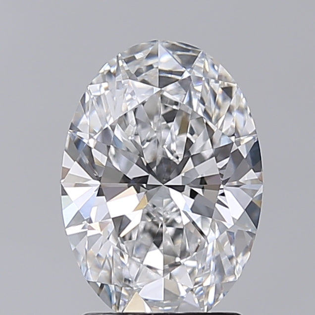 2.03 Carat Oval Shaped, Excellent Cut, D Color, VVS2 Clarity, IGI Certified Lab Grown Diamond