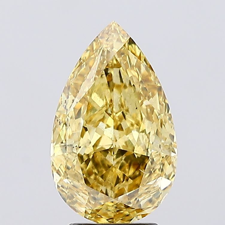 3.58 Carat Pear Shaped, Ideal Cut, SI1 Clarity, IGI Certified Lab Grown Diamond