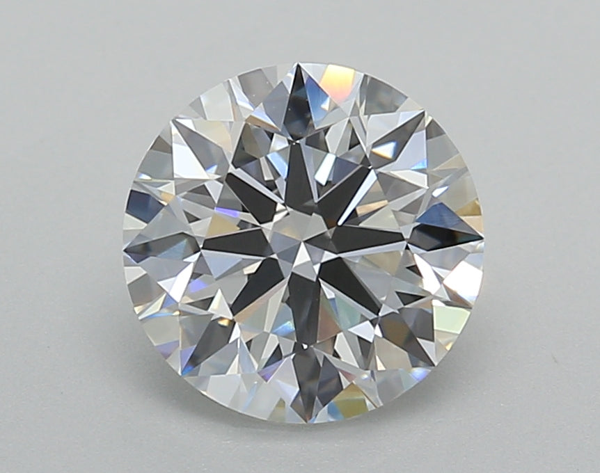 2.02 Carat Round Shaped, Ideal Cut, E Color, VVS1 Clarity, IGI Certified Lab Grown Diamond