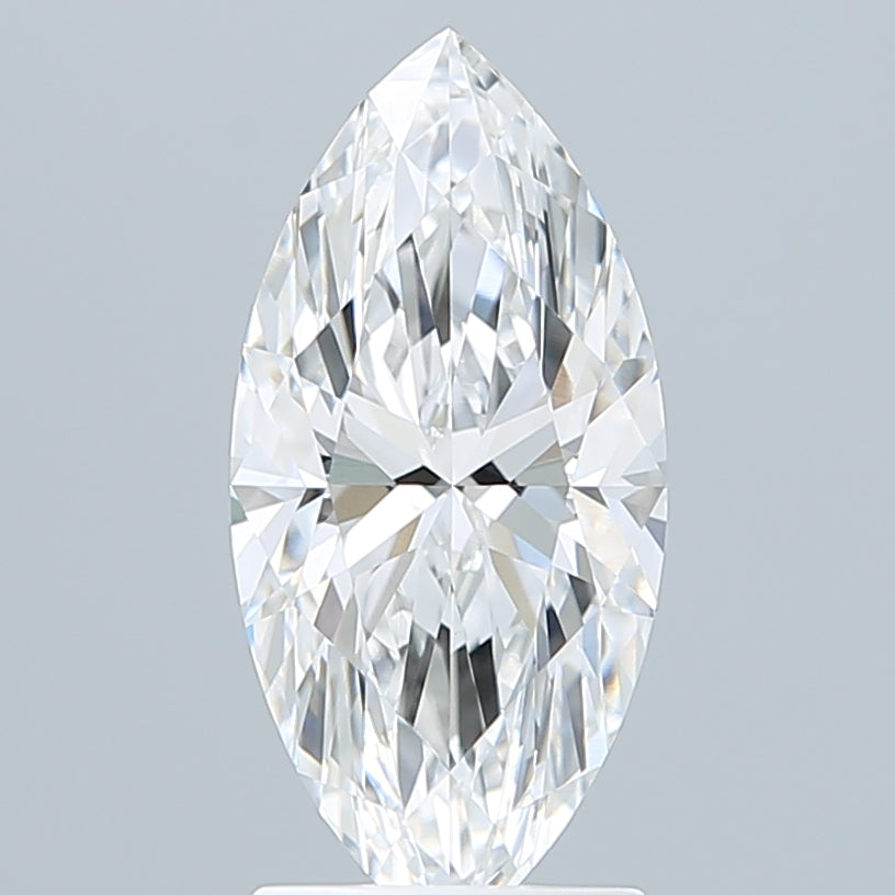 2.20 Carat Marquise Shaped, Excellent Cut, E Color, VVS2 Clarity, IGI Certified Lab Grown Diamond