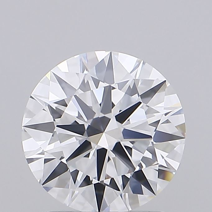 1.53 Carat Round Shaped, Ideal Cut, D Color, VVS1 Clarity, IGI Certified Lab Grown Diamond