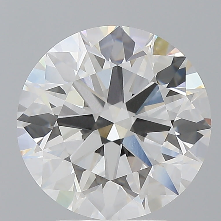 4.01 Carat Round Shaped, Ideal Cut, E Color, VVS2 Clarity, IGI Certified Lab Grown Diamond