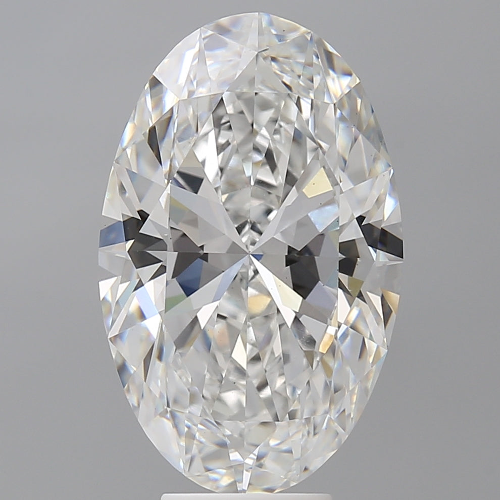 7.10 Carat Oval Shaped, Ideal Cut, E Color, VS1 Clarity, IGI Certified Lab Grown Diamond