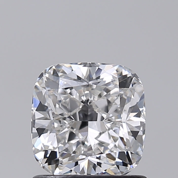 1.02 Carat Cushion Shaped, Excellent Cut, F Color, VVS2 Clarity, IGI Certified Lab Grown Diamond