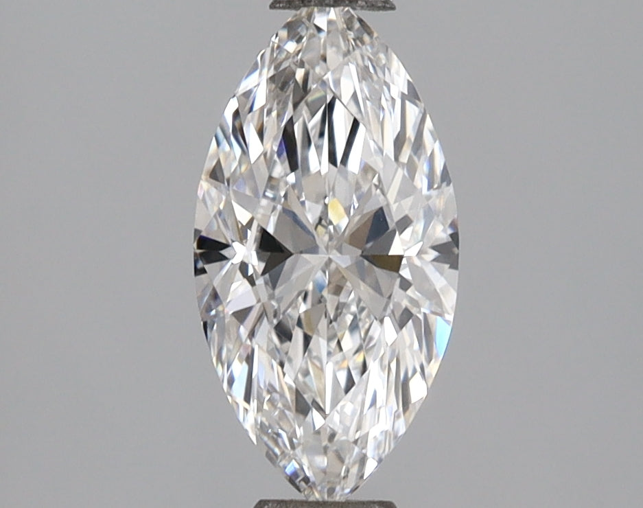 1.10 Carat Marquise Shaped, Ideal Cut, E Color, VVS2 Clarity, IGI Certified Lab Grown Diamond